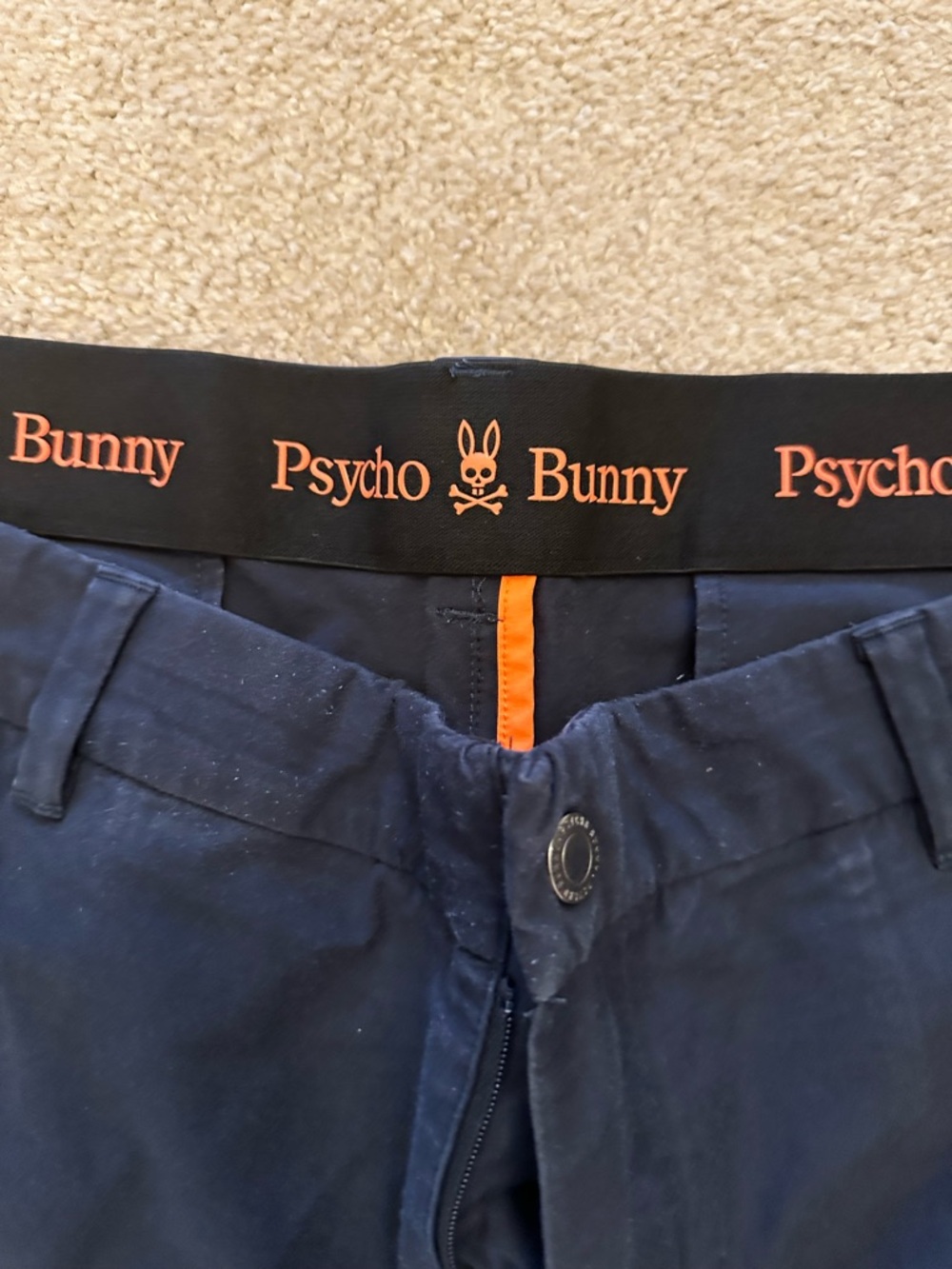 Psycho Bunny Navy Chino Pants Waist 36!